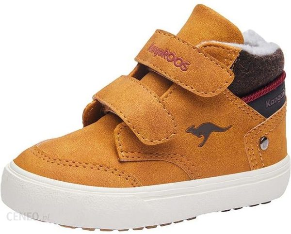 Kangaroos Sneakersy "Primo" w kolorze karmelowo-brązowym