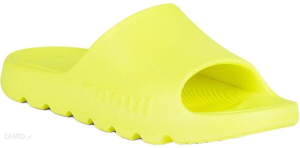 Klapki Coqui Lou Dark Yellow Neon