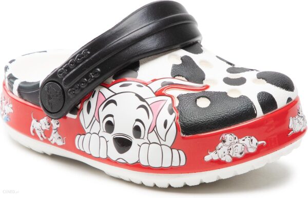 Klapki CROCS - Fl 101 Dalmations Clog T 207485 White