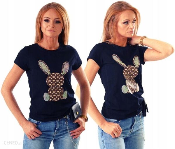 Koszulka damska króliczek M
