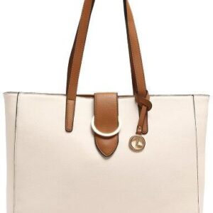 L.Credi Iken Torba Na Ramię 38 Cm Ivory