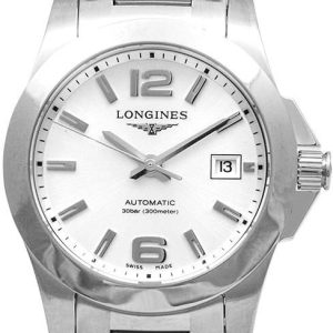 Longines Conquest Automatic Silver Dial L32764766