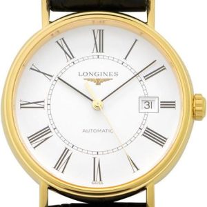 Longines Presence Automatic White Dial Mens Watch L49222112