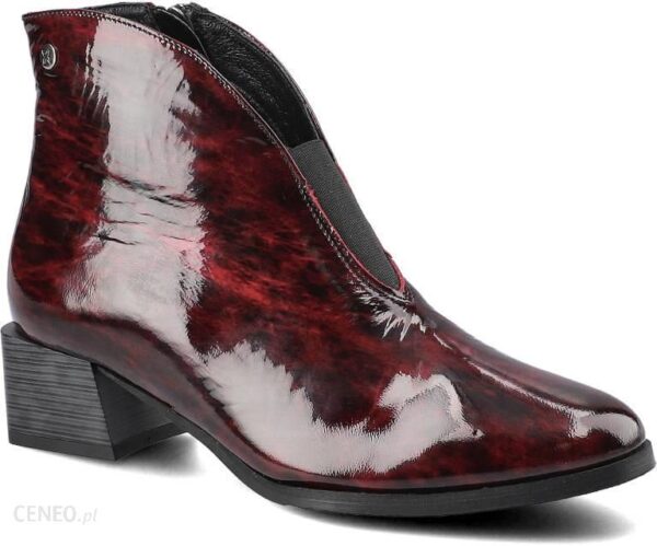 Maciejka Botki 04777-23/00-3 Bordo