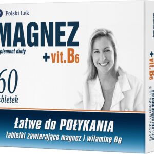 Magnez + vitaminą B6 60 tabl.