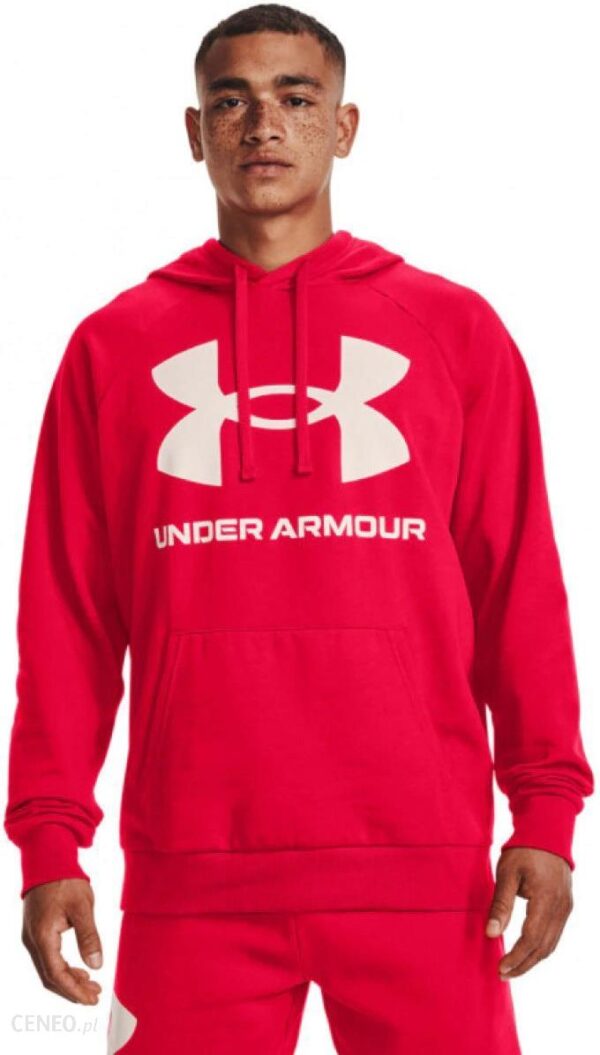 Męska bluza dresowa nierozpinana z kapturem UNDER ARMOUR UA Rival Fleece Big Logo HD