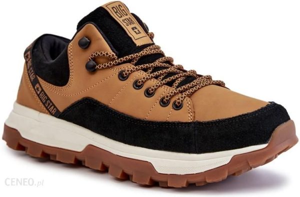 Męskie Buty Sportowe Trapery Big Star KK174242 Camel : Rozmiar - 43