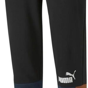 Męskie Spodnie Puma Ess+ Block Sweatpants FL Puma Black-Mari 84903771 – Czarny
