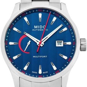 Mido Multifort Automatic Blue Dial Stainless Steel M0384241104100