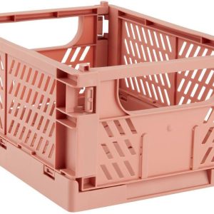 Milas Kosz Transportowy 25X34X15Cm Składany Różowy Do Auta