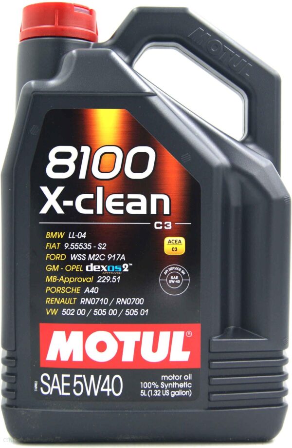 Motul 8100 X-clean C3 5W40 5L