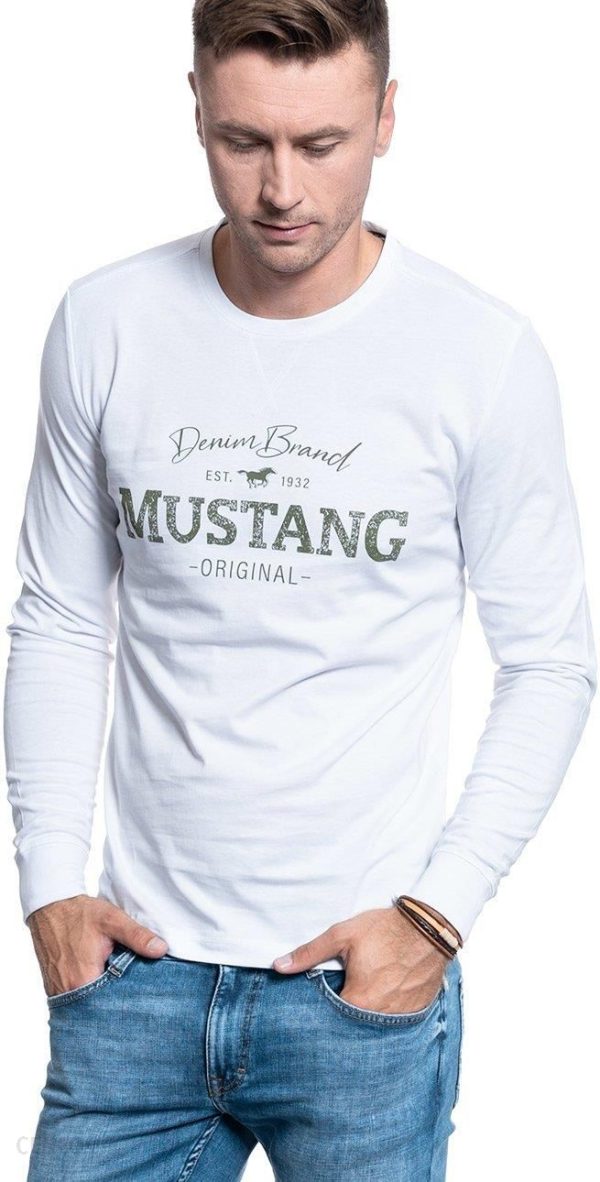 Mustang Męski Longsleeve Adrian C Basic 1009975 2045