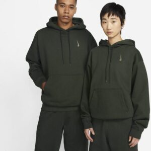 Nike Bluza z kapturem Nike x Billie Eilish - Brązowy