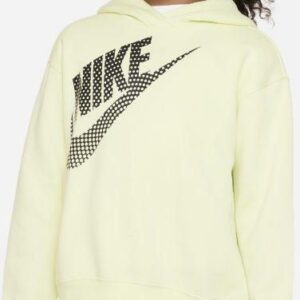 Nike Bluza z kapturem o kroju oversize dla dużych dzieci (dziewcząt) Nike Sportswear - Zieleń