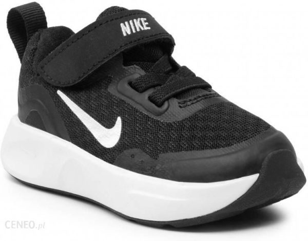 NIKE Buty do chodzenia dla dzieci Nike Wearallday na rzepy czarne