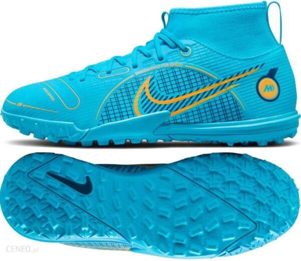 Buty piłkarskie Nike Jr.Mercurial Superfly 8 Academy Tf Dj2864 484 R. 33 1/2