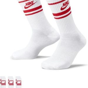 Nike Klasyczne skarpety Nike Sportswear Everyday Essential (3 pary) - Biel