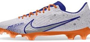 Buty piłkarskie Nike Personalizowane Korki Na Różne Typy Nawierzchni Zoom Mercurial Vapor 15 Academy Fg/Mg By You Biel