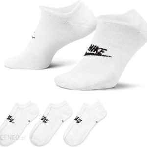 Nike Skarpety do kostki Nike Sportswear Everyday Essential (3 pary) - Biel