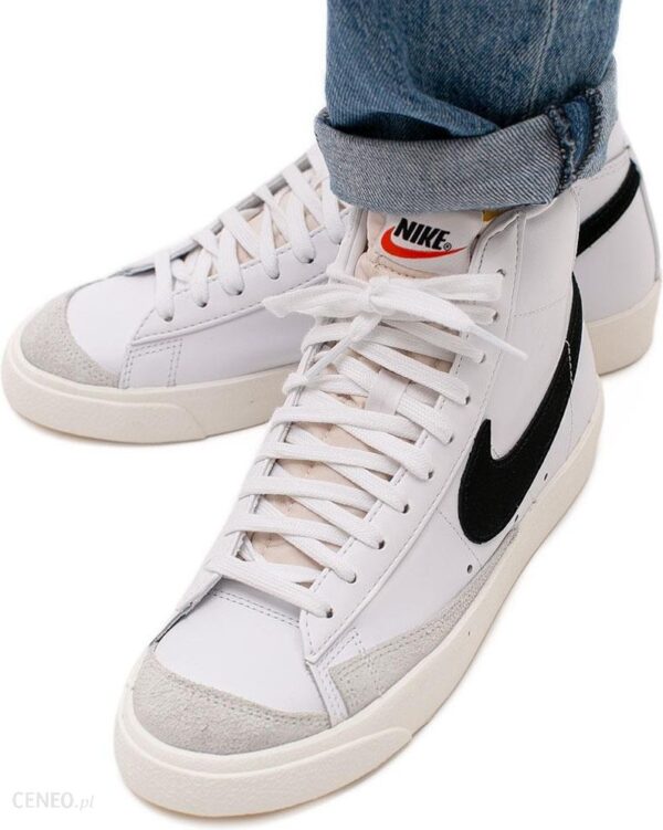 Nike W Blazer Mid '77 Vintage Damskie Białe (CZ1055-100)