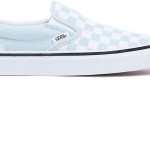 niskie trampki damskie - UA KLASYCZNY POŚLIZGNĄĆ SIĘ NA (CHECKERBOA) - VANS - VA38F7QCK