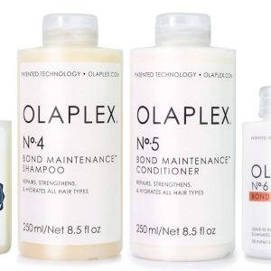 Olaplex Nr 0 and Nr 3 and Nr 4 and Nr 5 and Nr 6 and Nr 7 Zestaw do całkowitej odbudowy włosów 6 produktów