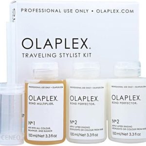 OLAPLEX Traveling Stylist Kit do profesjonalnej regeneracji włosów No1 100ml + No2 2x100ml