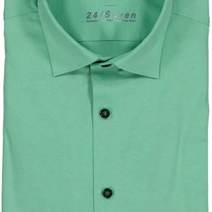 OLYMP Koszula "Level 5" - Body fit - w kolorze zielonym