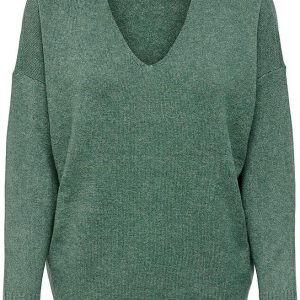 ONLY Sweter "Rica" w kolorze zielonym