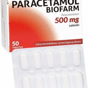 Paracetamol Biofarm 500 mg x 50 tabl