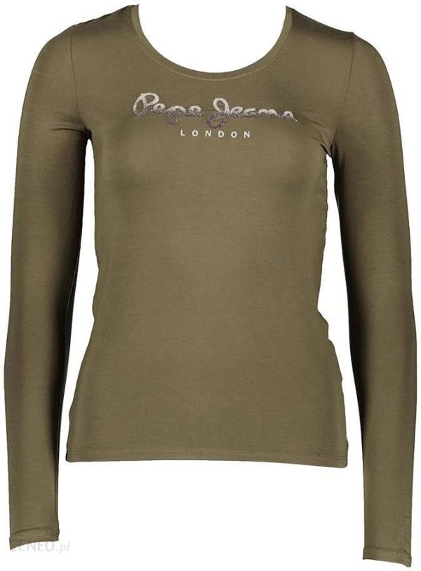 Pepe Jeans Koszulka "Belinda" w kolorze khaki
