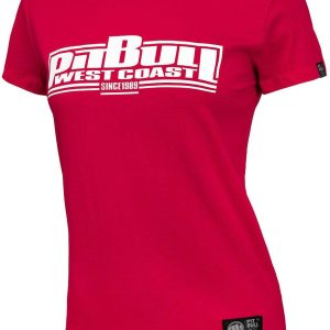 PITBULL WEST COAST Koszulka do biegania z krótkim rękawem damska Pitbull West Coast Boxing