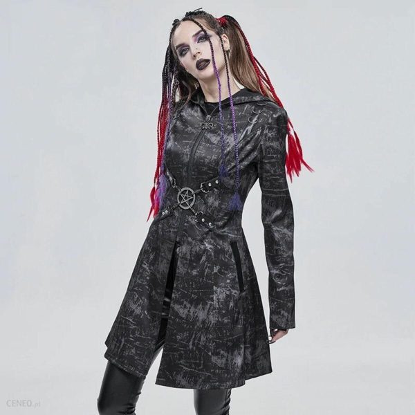 płaszcz damski DEVIL FASHION - CT186