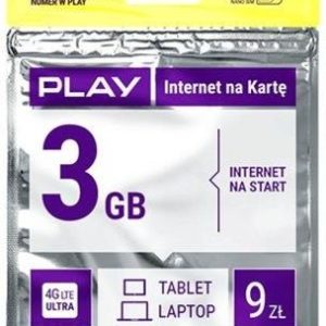 play Starter Internet na Kartę 3GB 9 PLN