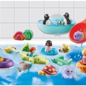 Playmobil 1.2.3 Kalendarz Adwentowy Bathtime Fun