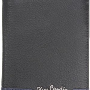 Pojemny męski portfel Pierre Cardin TILAK37 326 RFID - czarny + niebieski