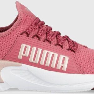 Puma buty do biegania Softride Premier Slip-On 376660 kolor różowy