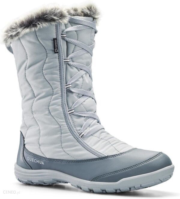 Quechua Buty Zimowe Turystyczne Sh500 X-Warm Damskie Szary