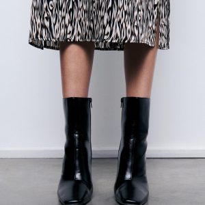 Reserved - Botki na obcasie - Czarny