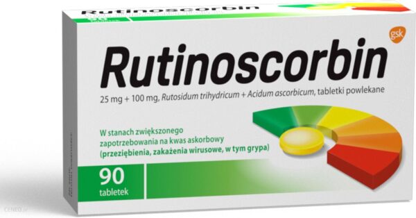 Rutinoscorbin 90 tabletek