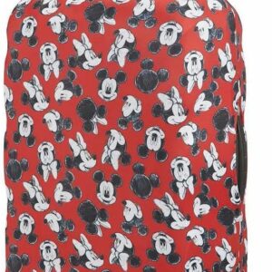 Samsonite Pokrowiec "Mickey Mouse M" w kolorze czerwonym na walizkę