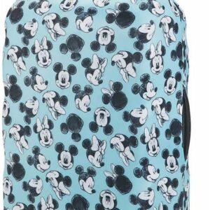 Samsonite Pokrowiec "Mickey Mouse M" w kolorze turkusowym na walizkę