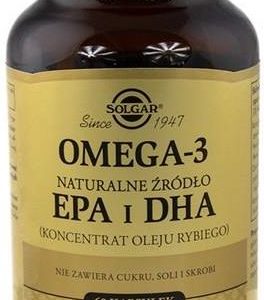 Solgar Omega-3 Naturalne Źródło Epa i Dha 60 kaps.