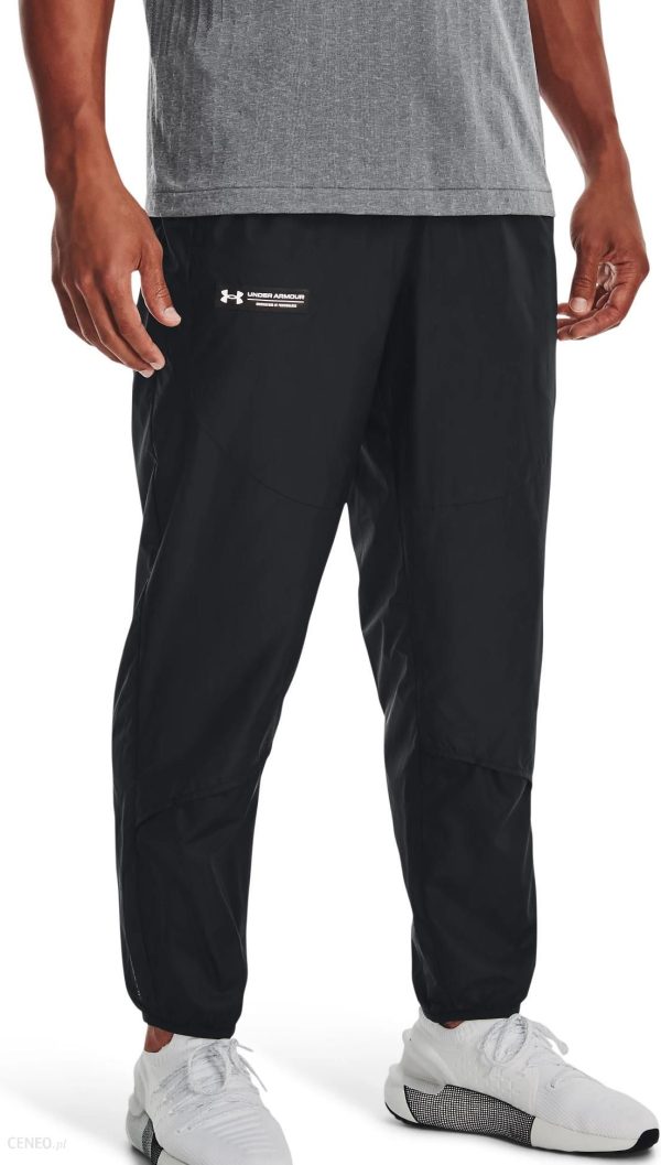 Spodnie Under Armour UA Rush Woven Pants-BLK