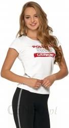T-shirt damski - "Polska biało-czerwoni"