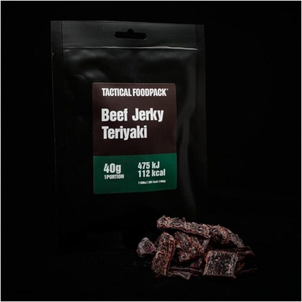 Tactical Foodpack Teriyaki Beef Jerky 112 Kcal