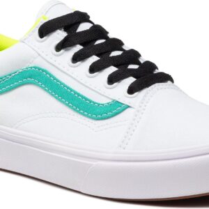 Tenisówki VANS - Comfycush Old VN0A4UHAABU1 (Fluro) Atlantis/Tru Whi
