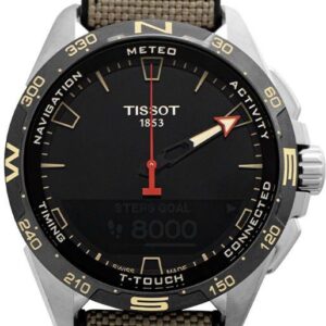 Tissot Touch Collection Quartz Black Dial Titanium T1214204705107