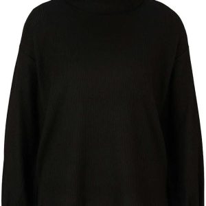 Tom Tailor Koszulka w kolorze czarnym