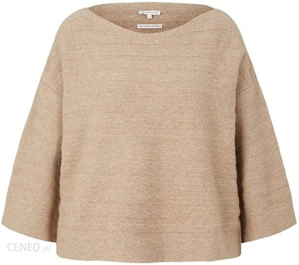 Tom Tailor Sweter w kolorze beżowym
